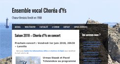 Desktop Screenshot of choreadys.org