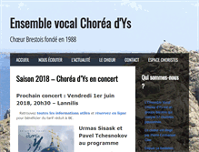 Tablet Screenshot of choreadys.org